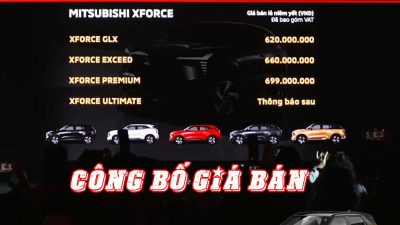 GIÁ BÁN CHÍNH THỨC CỦA ALL-NEW MITSUBISHI XFORCE